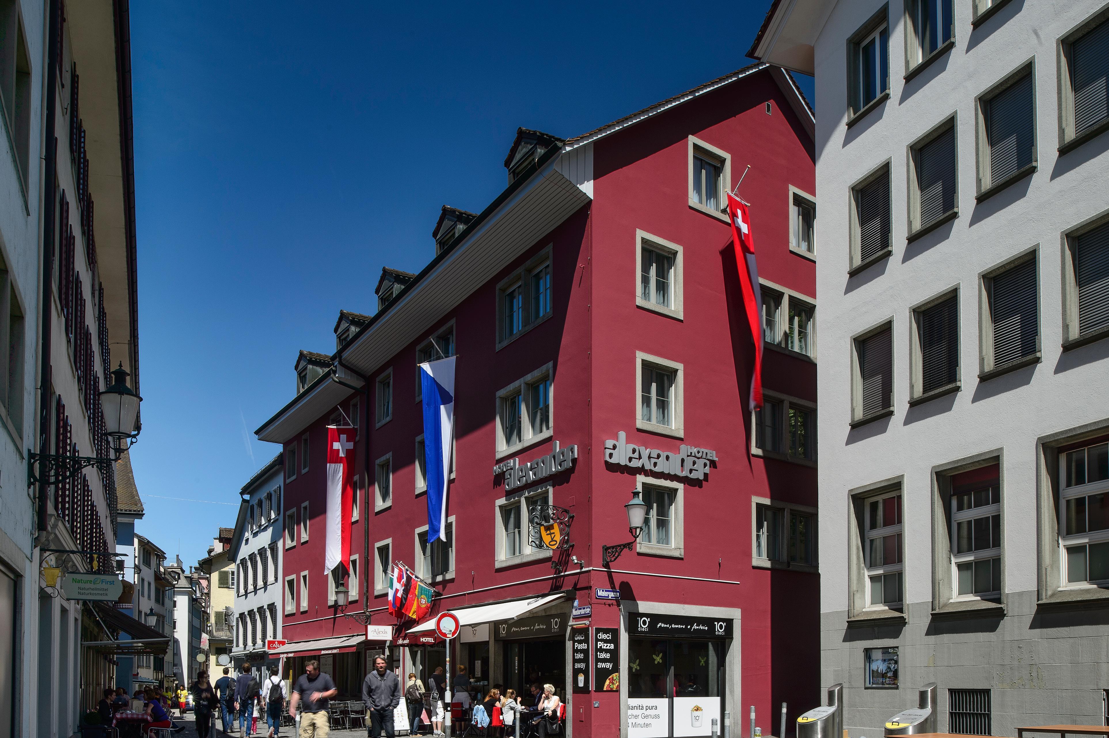 Hotel Alexander Zurich Old Town Exteriör bild